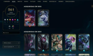 Conta De Valorant E Lol | 261 Skins No Lol | Lv 642 | Fa - League of Legends