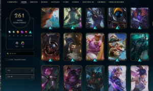 Conta De Valorant E Lol | 261 Skins No Lol | Lv 642 | Fa - League of Legends