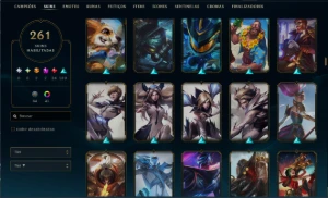 Conta De Valorant E Lol | 261 Skins No Lol | Lv 642 | Fa - League of Legends