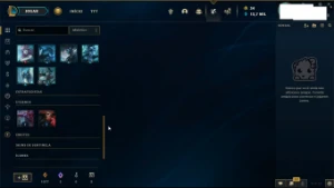 Prata 2 com 187 skins - League of Legends LOL