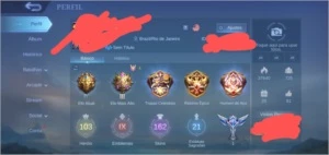 Conta Mobile Legends Top
