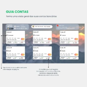 Planilha Financeira Controle Total - Serviços Digitais