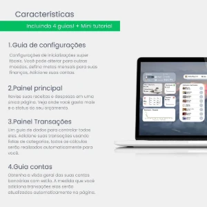 Planilha Financeira Controle Total - Serviços Digitais
