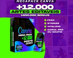 12 mil posts prontos editaveis canva