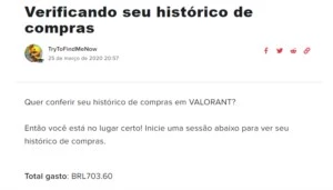 CONTA LOL - League of Legends