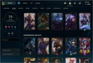 CONTA PLATINA 1 !!!!! - League of Legends LOL