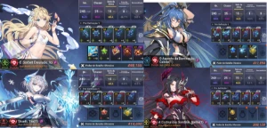 V>Conta Grand Chase Mobile Level 164 + IO Traje de Banho - Others