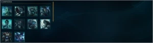 CONTA GOLD várias skins - League of Legends LOL