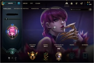 CONTA GOLD várias skins - League of Legends LOL