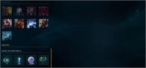 CONTA GOLD várias skins - League of Legends LOL
