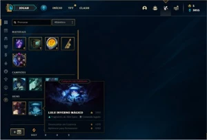 Conta prata 4 com 42 Champs e 20 Skins - League of Legends LOL