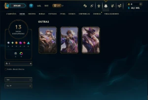 Bronze 1 com 80 Champs e 13 Skins ( Mais de 50 Jogos ) - League of Legends LOL