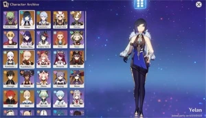 Conta Genshin Impact 12 Personagens e 8 Armas 5*!!!
