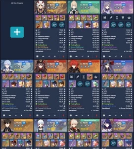 Conta Genshin Impact 12 Personagens e 8 Armas 5*!!!