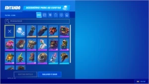Conta Fortnite PC - Passe Season 4 Capitulo 1 completo