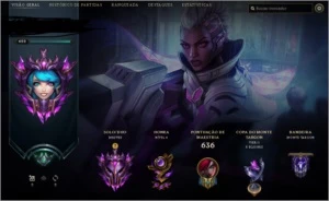 CONTA DE LOL LEAGUE OF LEGENDS MESTRE