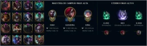 CONTA DE LOL LEAGUE OF LEGENDS MESTRE