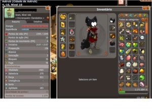 SRAM LV 166 COM SET COMPLETO! SPIRITIA - Dofus