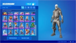 Conta de fortnite com Skins raras