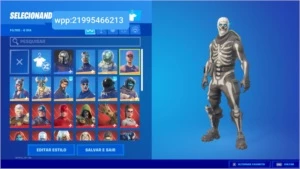 Conta de fortnite com Skins raras