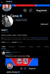 Conta Twitter Engajada Sendo Usada 2017