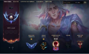 Conta League Of Legends. Season Passada Diamante 1 342 Skins LOL