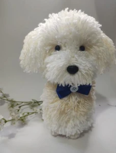 Cachorrinho Poodle - Amigurumi de Crochê - Artesanato e Personalizados