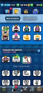 Conta Clash Royale
