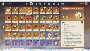 Conta genshin AR 52 Neuvillette+assinatura,Hu tao+assinatura - Genshin Impact
