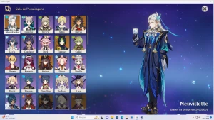 Conta genshin AR 52 Neuvillette+assinatura,Hu tao+assinatura - Genshin Impact