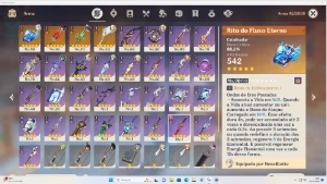 Conta genshin AR 52 Neuvillette+assinatura,Hu tao+assinatura - Genshin Impact