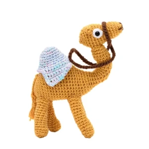 Camelo em amigurumi - Artesanato e Personalizados