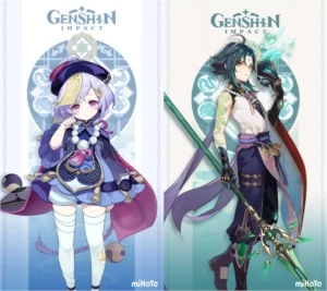 GENSHIN IMPACT AR - 15, XIAO & QIQI