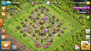 Centro de Vila 11 Conta Coringa Clash of Clans