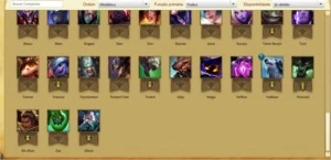 VENDO CONTA 63 CAMPEÕES/UNRANKED/14 SKINS/ 4 PAGRUNA - League of Legends LOL