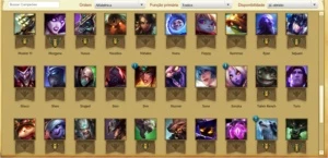 VENDO CONTA 63 CAMPEÕES/UNRANKED/14 SKINS/ 4 PAGRUNA - League of Legends LOL