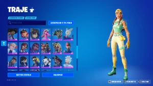 ⭐️FORTNITE⭐️600 Vbuck⭐️74 skins⭐️Clube atual⭐️Passe atual⭐️