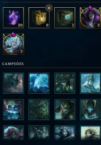 Conta De Lol Challenger Flex - League of Legends