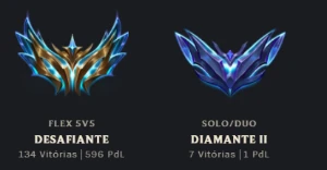 Conta De Lol Challenger Flex - League of Legends