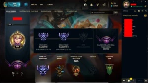Conta de lol ex Grão-Mestre na flex - League of Legends