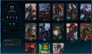 Conta de lol ex Grão-Mestre na flex - League of Legends