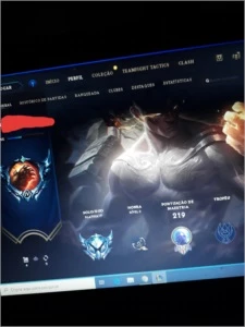 Conta league of legends plat IV - R$60 LOL