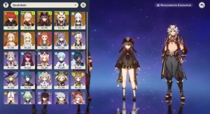 Conta Genshin Impact Ar55 Com 8 T5 + 7 Armas T5 Hutao+Homa