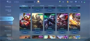 Conta mobile legends, todos heróis e todos emblemas lv60