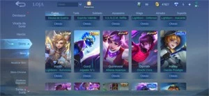 Conta mobile legends, todos heróis e todos emblemas lv60