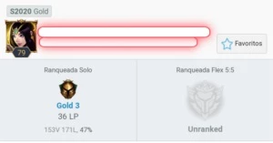 CONTA OURO 3 COM LUX ELEMENTALISTA - League of Legends LOL