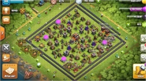 Conta de clash of clans cv 10 bem upada