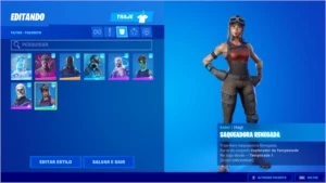 CONTA FORTNITE COM 3 OGS - PINK GHOUL-RENEGADE-SKULL TROOPER