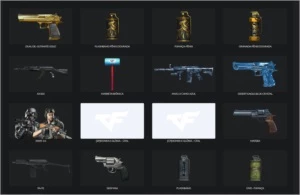 conta crossfire com 2 armas VIPS