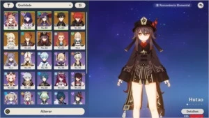 8 *5 raiden ,hu tao e ++ / 3 armas 5* - Genshin Impact
